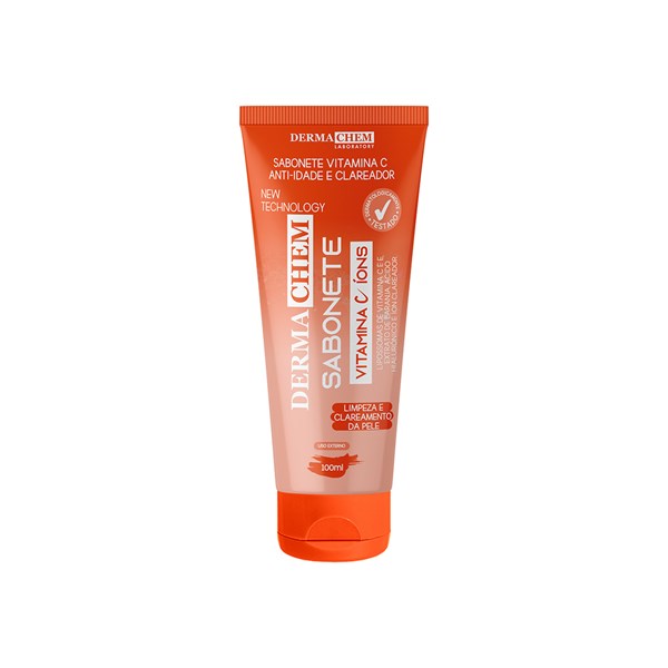 SABONETE DERMACHEM VITAMINA C ANTI IDADE E CLAREADOR 100ML
