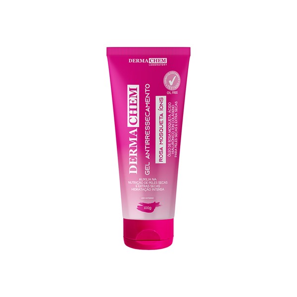 GEL ANTIRRESSECAMENTO DERMACHEM ROSA MOSQUETA100G