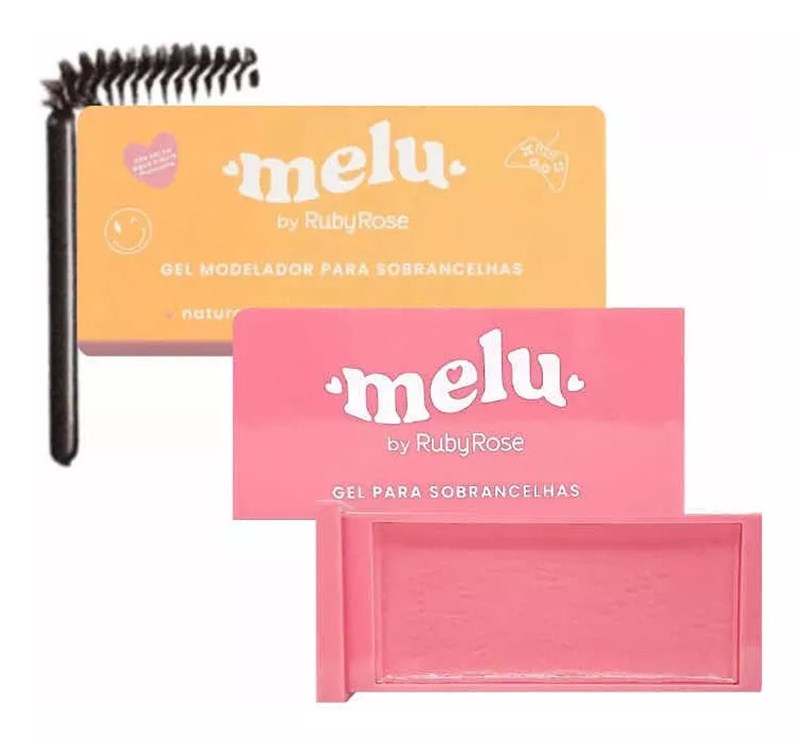 GEL MODELADOR PARA SOBRANCELHAS MELU RUBYROSE