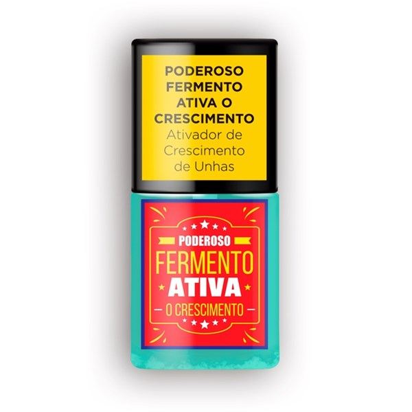 KIT ESMALTE TOP BEAUTY - CONCRETO e FERMENTO ATIVA