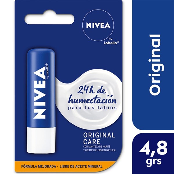 Nivea Protetor Labial Hidratante 4,8g