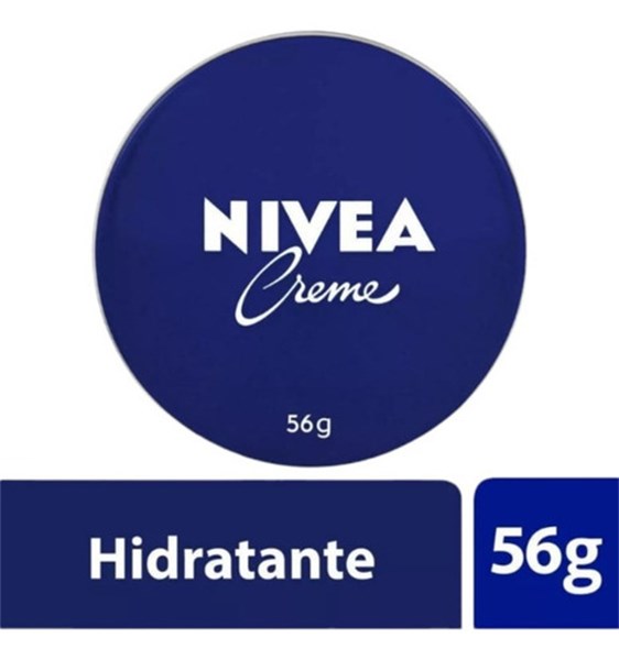 Creme Hidratante Facial e Corporal Lata Azul Nivea 60ml