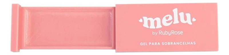 KIT 2 GEL MODELADOR PARA SOBRANCELHAS MELU RUBYROSE 10g