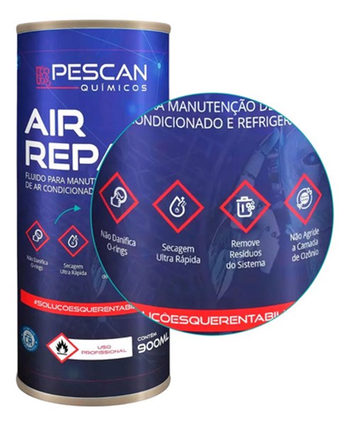 Fluido Limpeza 141b Para Ar Condicionado Refrigeração -900ml