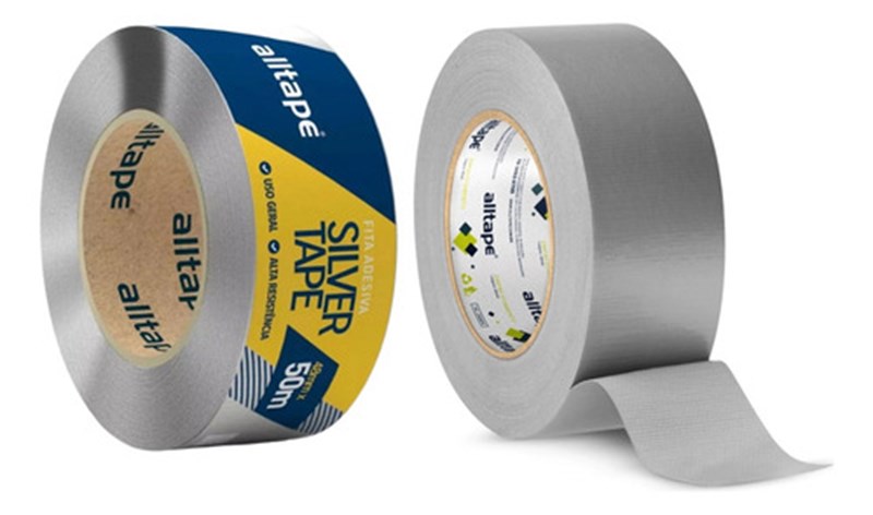 Fita Silver Tape 48mm X 50m Melhor Custo Benefício - Alltape