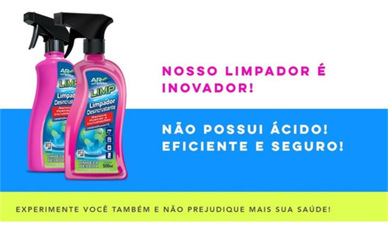 Desincrustante Desengordurante Limpeza Pesada Biodegradável