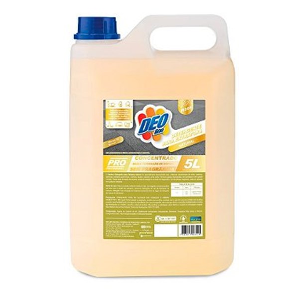 DETERGENTE P/ EXTRATORA NATURAL DEOLINE 5L REF.:160087-5