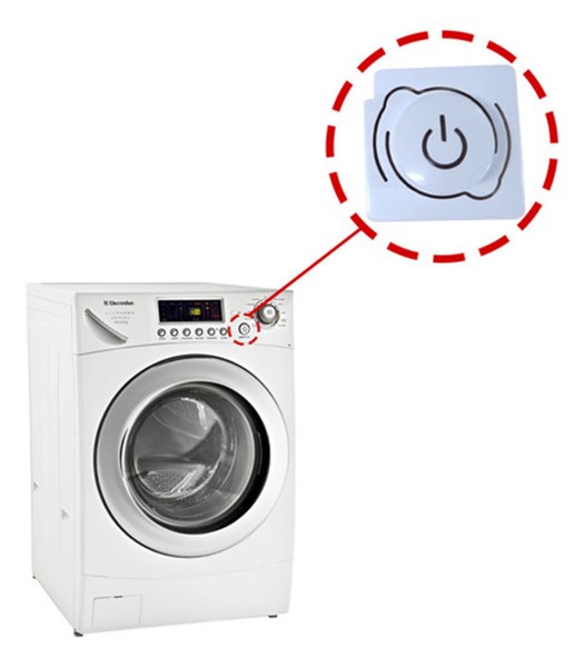 Botão Liga Desliga Lava E Seca LG Electrolux Lse11