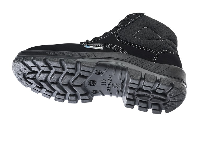 BOTINA NOBUCK AMARRAR PRETA 50B26 BICO PVC CA 45.611 - MARLUVAS