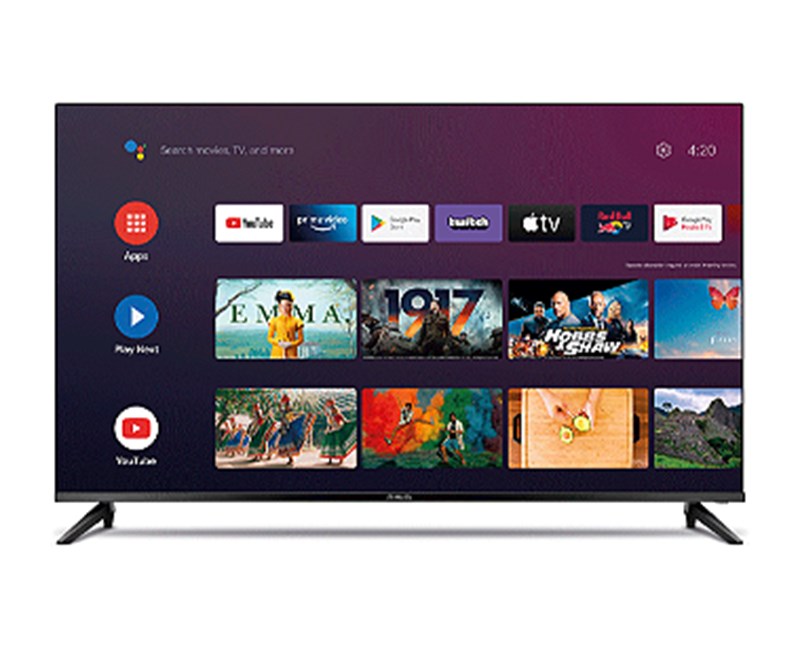 Smart TV Aiwa 43", Full HD, Android, AWS-TV-43-BL-02-A | Preto