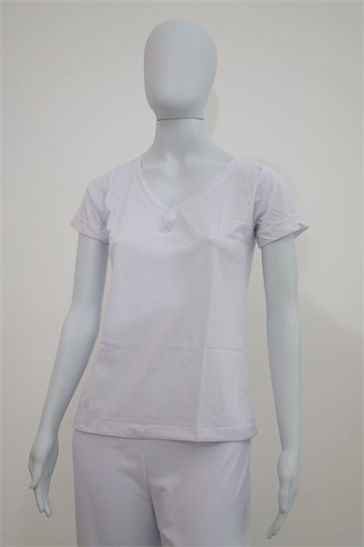 BABY LOOK PV MALHA FRIA GOLA V M/C