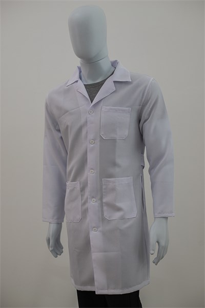 JALECO OXFORD BRANCO UNISSEX M/L