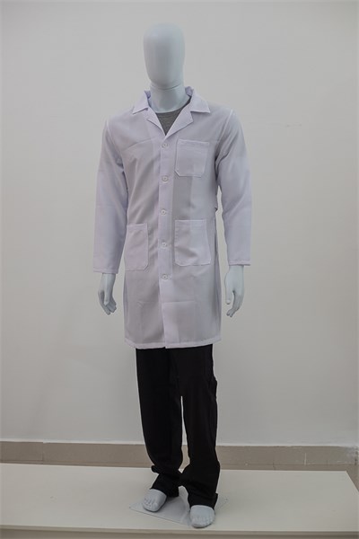 JALECO OXFORD BRANCO UNISSEX M/L