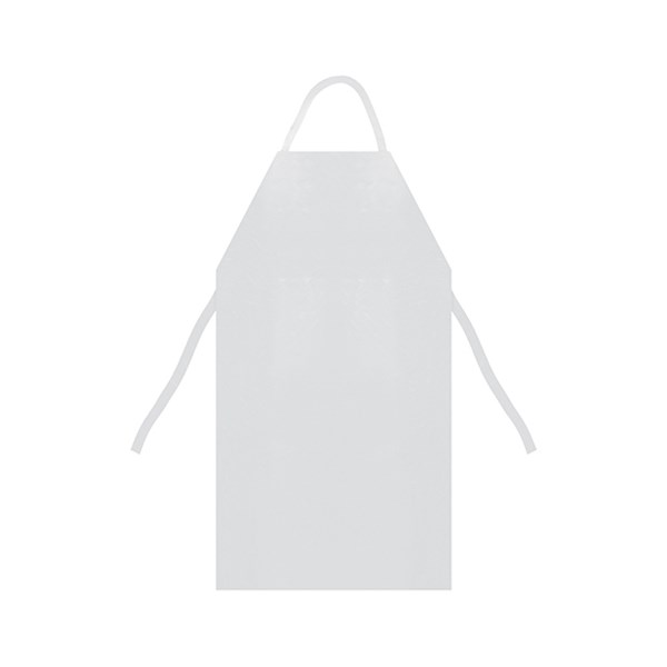 AVENTAL PVC BRANCO FORRADO 1,20X0,70 CA 21075 - PLASTCOR