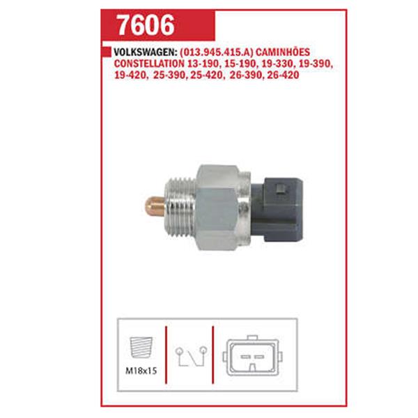 INTERRUPTOR DE TRANSFERÊNCIA (M18x1.5) MARFLEX [7606 / 3RHO6617 / 013945415A]