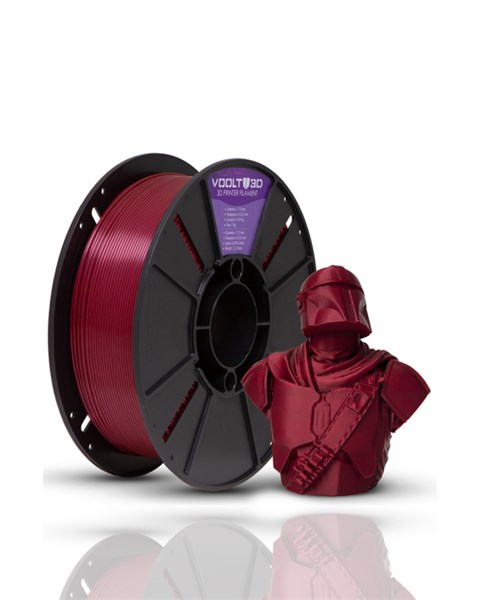 Filamento PLA Vermelho Marsala - 1kg