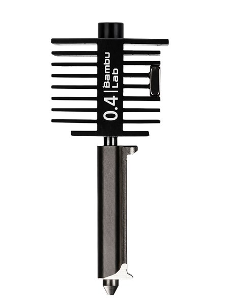 HOTEND BICO DE AÇO ENDURECIDO 0.4MM BAMBU LAB P1P, P1S, X1C