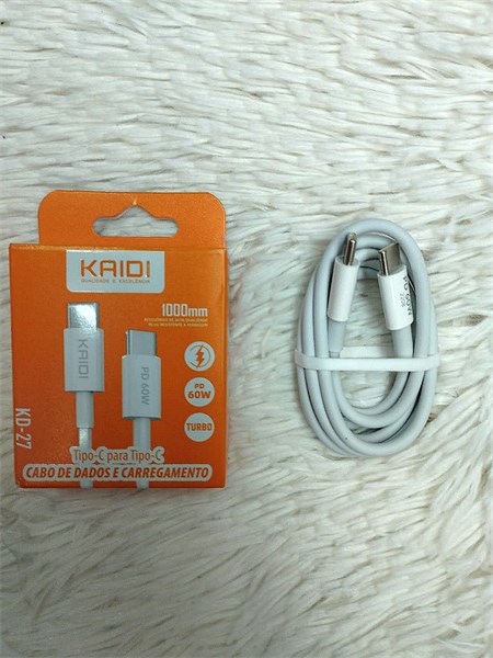 CABO TIPO-C USB-C KAIDI KD-27