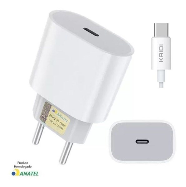 FONTE USB-C 20W AUTO-ID KAIDI KD-669