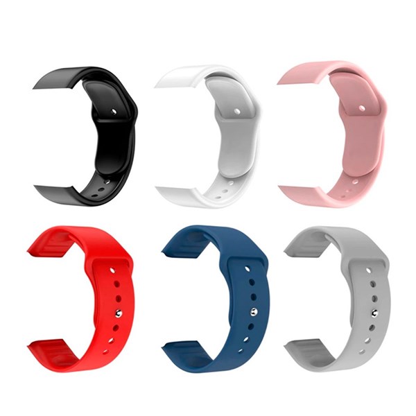 10 PULSEIRAS SILICONE COLORIDAS SMARTWATCH / APPLEWATCH
