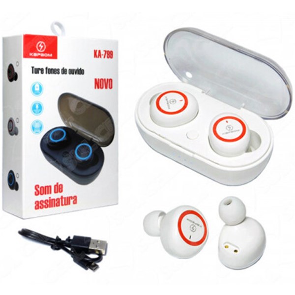 FONE DE OUVIDO BLUETOOTH KAPBOM (KA-799)