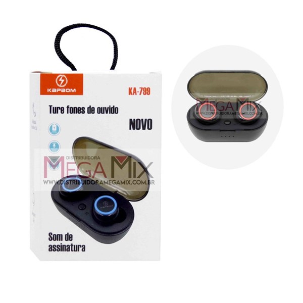 FONE DE OUVIDO BLUETOOTH KAPBOM (KA-799)