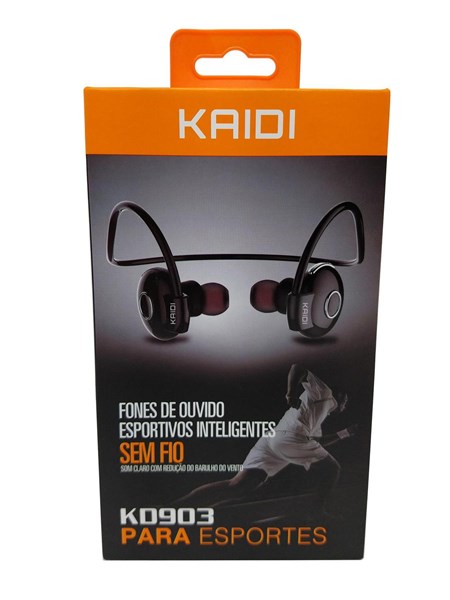 FONE DE OUVIDO ESPORTIVO INTELIGENTE BLUETOOTH KAIDI (KD-903)