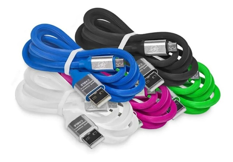 CABO DE DADOS SOLTOS COLORIDOS REFORÇADO