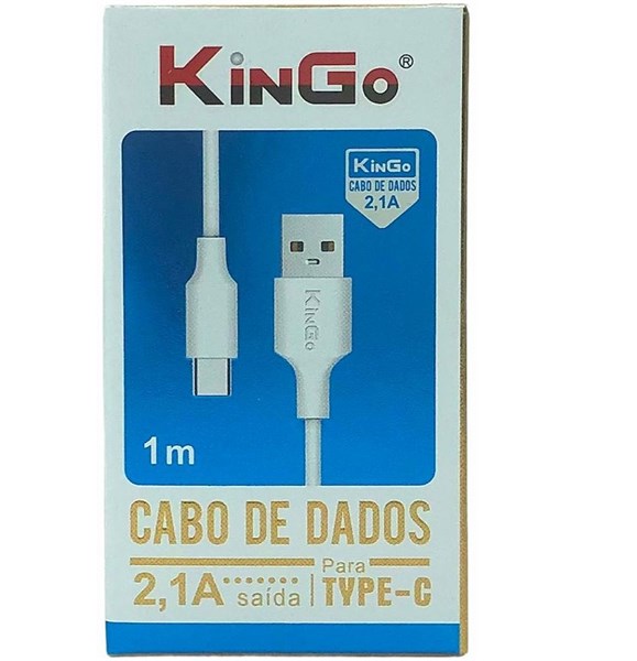 CABO DE DADOS KINGO 2.4A