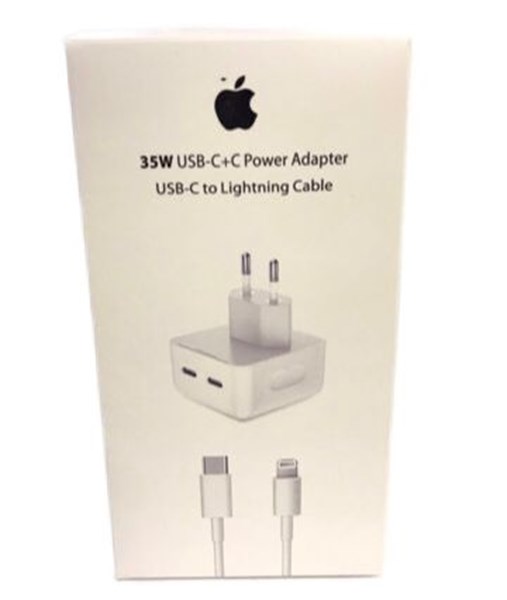 CARREGADOR COMPLETO IPHONE 35W + 2 SAÍDAS USB-C