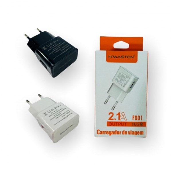 FONTE USB SIMPLES 2.1A HMASTON