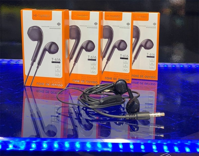 fone de ouvido simples Hi-Turbo T-616