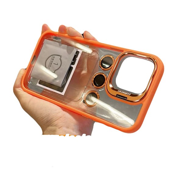 CAPA IPHONE BORDAS METALIZADA + PROTEÇÃO DE CÂMERA