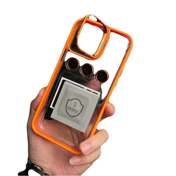 CAPA IPHONE BORDAS METALIZADA + PROTEÇÃO DE CÂMERA