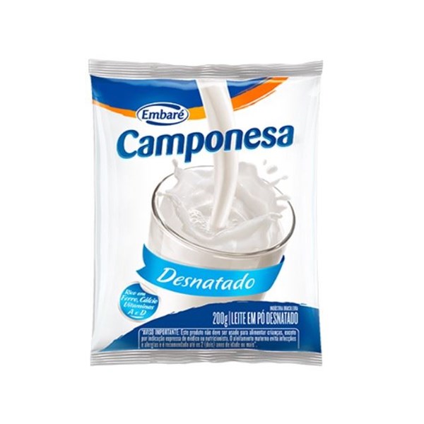 LEITE EM PO CAMPONESA DESNATADO 200G