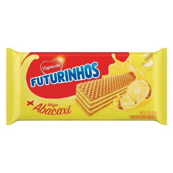 BISCOITO WAF FUTURINHOS ABACAXI 80G