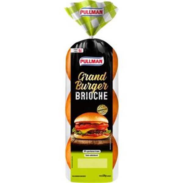 PÃO PARA HAMBÚRGUER  PLUSVITA FERMENTAÇÃO NATURAL PACOTE 400G