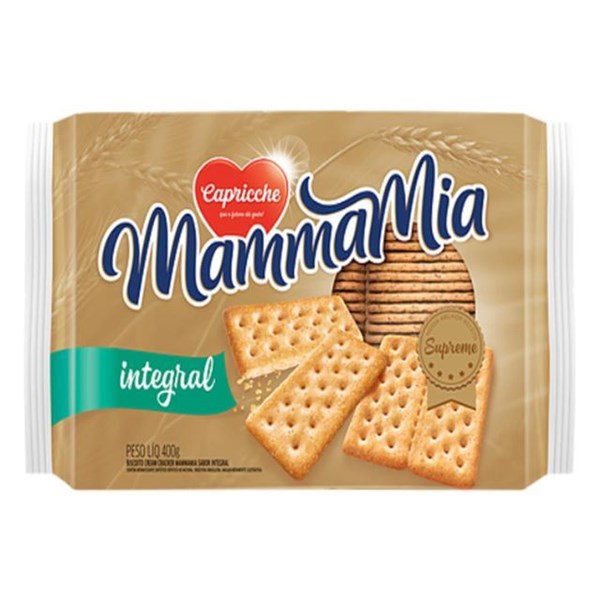 BISCOITO CREAM CRACKER PREMIUM CAPRICCHE 301,5G