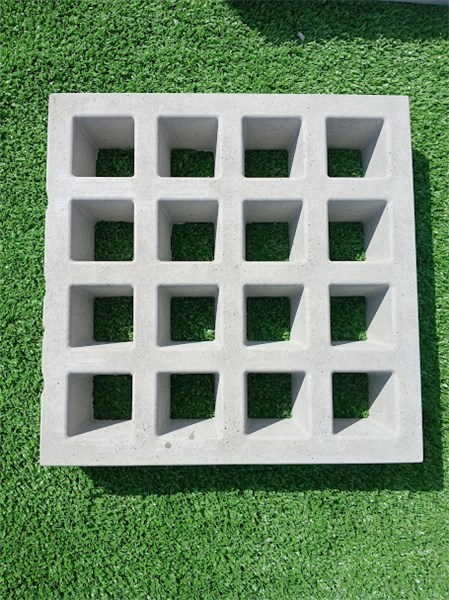 ELEMENTO VAZADO 16 FUROS I 40x40x7cm