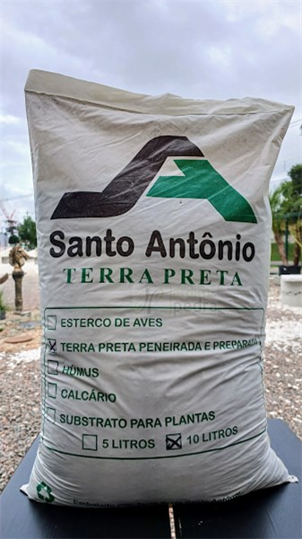 TERRA ADUBADA 10 LITROS SANTO ANTONIO