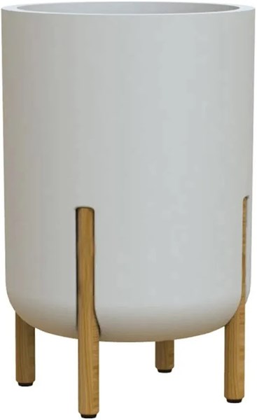 VASO CILINDRICO DECORE OFF-WHITE 34