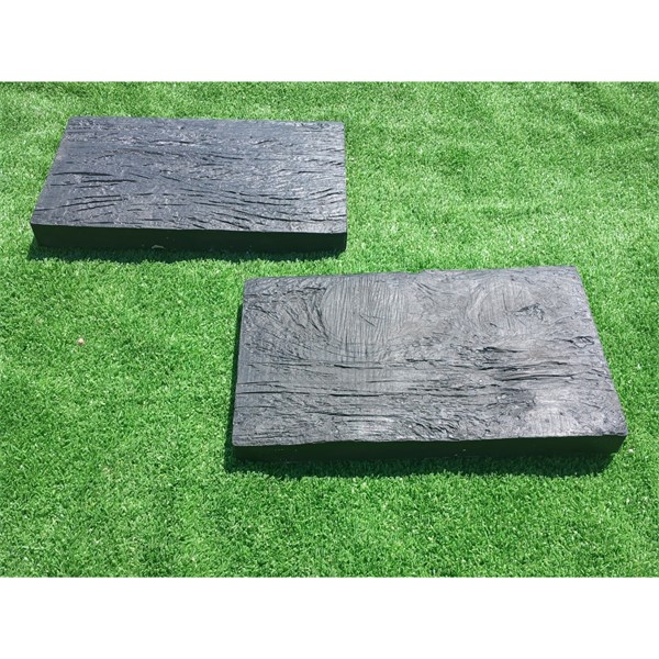 DORMENTE DE CONCRETO PRETO 80X 30X5 CM