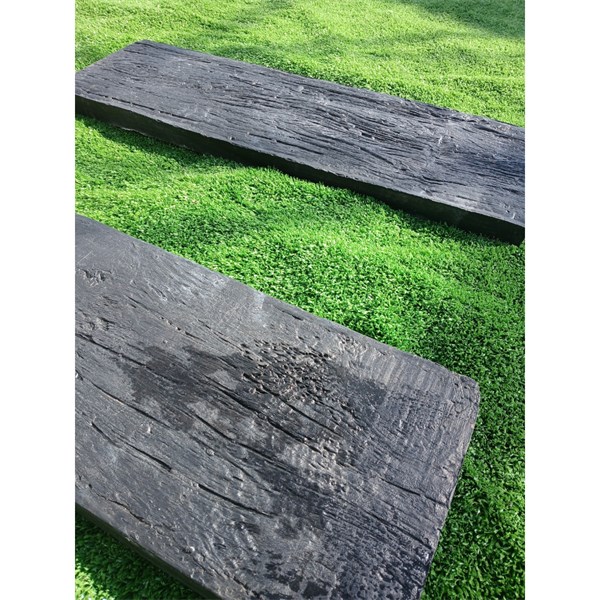 DORMENTE DE CONCRETO PRETO 80X 30X5 CM