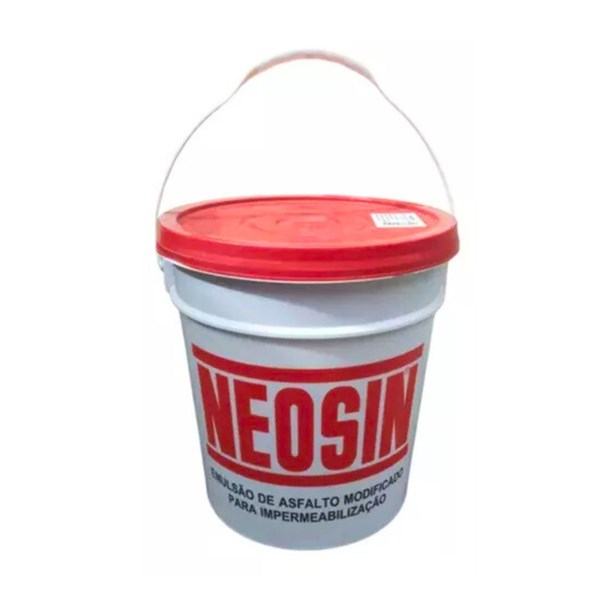 NEOSIN EMULSAO ASFALTICA IMPERMEABILIZANTE BALDE 18KG PRETO