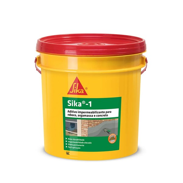 SIKA 1 IMPERMEABILIZANTE BALDE 18 LITROS                       427550 SIKA