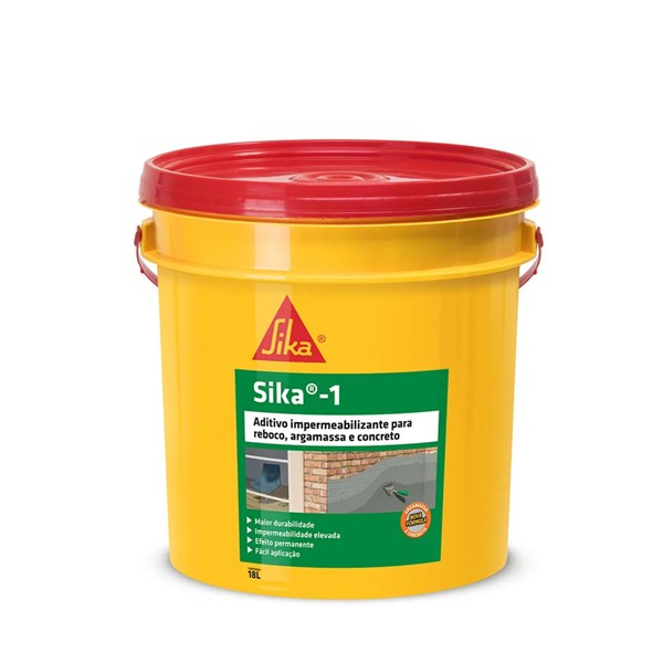 SIKA 1 IMPERMEABILIZANTE BALDE 18 LITROS                       427550 SIKA