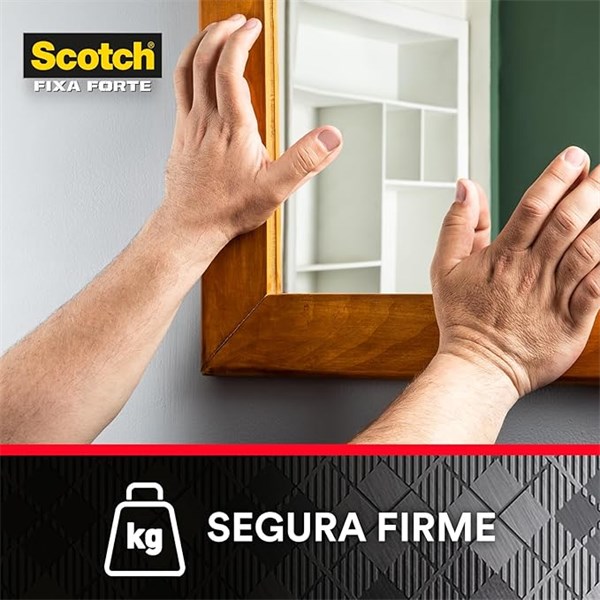 FITA DUPLA FACE SCOTCH FIXA FORTE EXTREMA 12mmx2,0m        3M