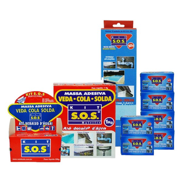 KIT SOS 250GR SECAGEM NORMAL                     -VEDA TUDO