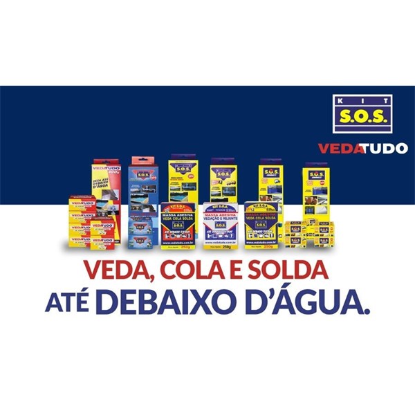 KIT SOS 50GR SECAGEM RAPIDA VEDATUDO