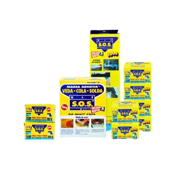 KIT SOS 50GR SECAGEM RAPIDA VEDATUDO